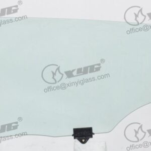 RH FRONT DOOR GLASS W/FITT GREEN